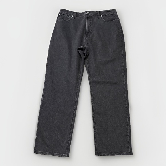 Madewell Denim - MADEWELL The Curvy '90s Straight Jeans Women's Size 33 Belmere Wash